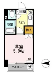 SYビル【4階】の間取り