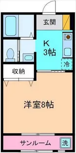 Mハイツ【2階】の間取り