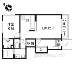 フォレストガーデン【1階】の間取り