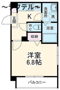 埼玉県入間市黒須2【アパート】の間取り