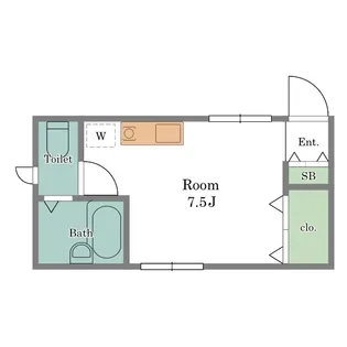 BelleHouse【1階】の間取り