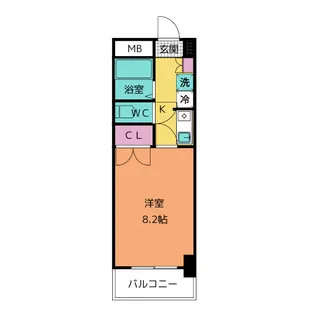 リラ・ウィスタリア【2階】の間取り