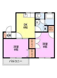 新潟県新潟市中央区新和4【アパート】の間取り