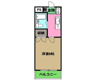 メゾンピリカ【3階】の間取り
