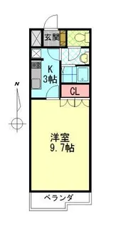 コンフォール錦【2階】の間取り