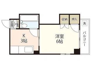ピュアシティ【5階】の間取り