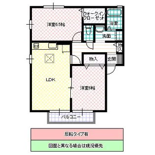 ボヌール E【2階】の間取り