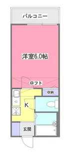 ハイネス清瀬【2階】の間取り