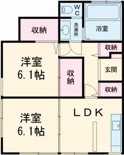 洗足池マンション【3階】の間取り
