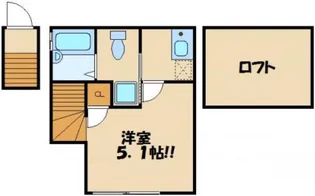ルナプレーナ永福町【2階】の間取り