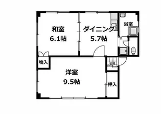 高砂ビル【3階】の間取り