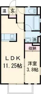 フォルネ(オール電化)【1階】の間取り