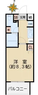 カーサラスク目白台【2階】の間取り