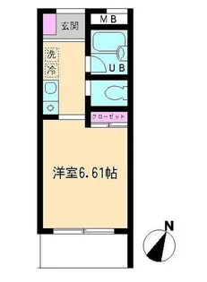 アークナカノ【1階】の間取り