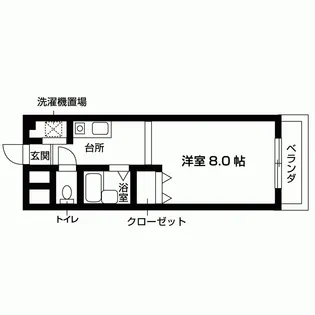 大阪府箕面市小野原東1【マンション】の間取り