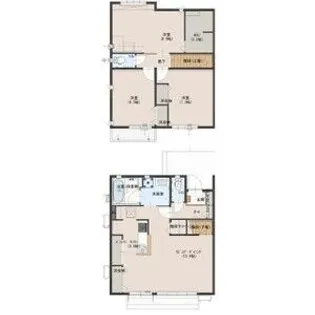 SUNSET MALL C【1階】の間取り