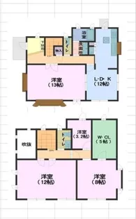 広島県廿日市市宮内【一戸建】の間取り