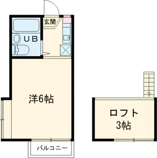 ロコ経堂【1階】の間取り