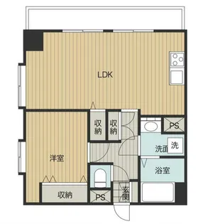 妙義坂マンション【8階】の間取り