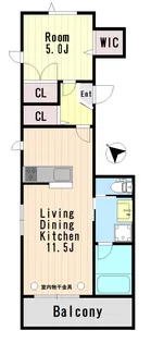 クレバーズハイムときわ台【2階】の間取り