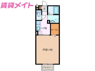 大和の里III【1階】の間取り