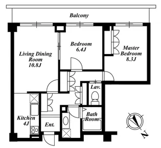 ガーデン渋谷氷川【1階】の間取り