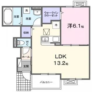 大阪府藤井寺市藤井寺3【アパート】の間取り