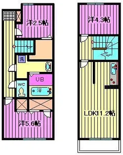 アミ・セ・デラッセの間取り