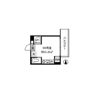 東京都中野区鷺宮3【アパート】の間取り
