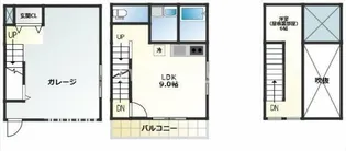 リヴェール【1階】の間取り