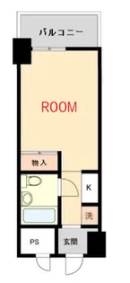 神奈川県横浜市神奈川区東神奈川2【マンション】の間取り
