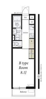 東京都墨田区東墨田3【マンション】の間取り