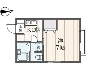 T’s court 鷹番【2階】の間取り