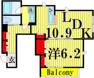 グレイスメゾン【2階】の間取り