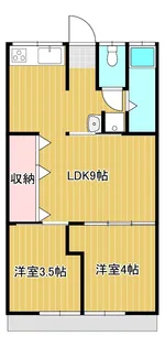 段堂マンション【3階】の間取り