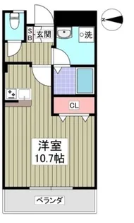 ベルフロースト弐番館【5階】の間取り