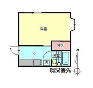 フェリーチェ石垣東【3階】の間取り