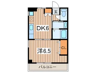 ゴ-ルドベル新川崎【3階】の間取り