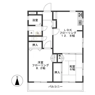 志村マンション【3階】の間取り