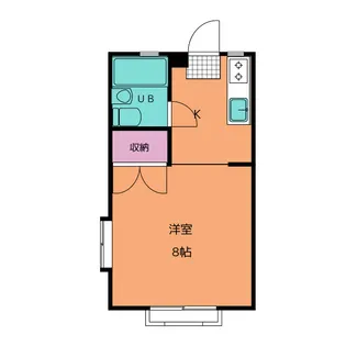 ドルフィン【2階】の間取り