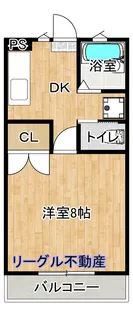 群馬県北群馬郡吉岡町大字下野田【アパート】の間取り