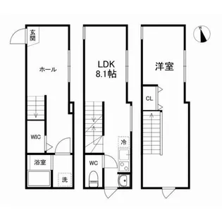 東京都葛飾区四つ木1【アパート】の間取り