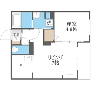 Mesig Green【4階】の間取り