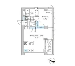 Casa Albore【5階】の間取り