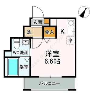 ルミナ境之谷【2階】の間取り