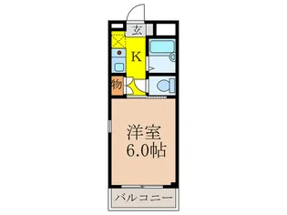 ワイズマンション【3階】の間取り