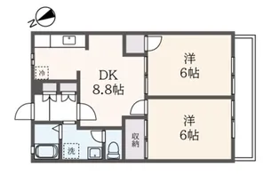 ハイツスポーリアI号棟【1階】の間取り
