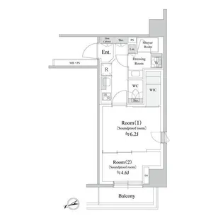 TRACK向ヶ丘遊園【3階】の間取り