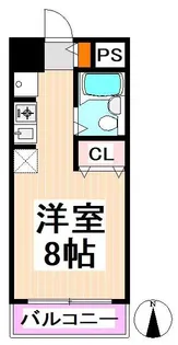 サンフラワーマンション【3階】の間取り