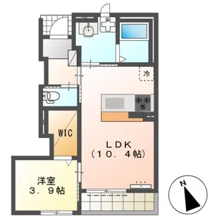 Lily Garden千城台(リリーガーデン千城台)【1階】の間取り
